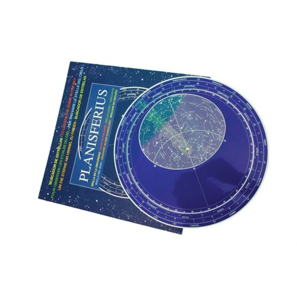 Luminescent planisphere