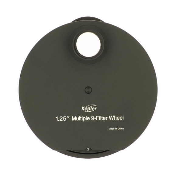Manual filter holder wheel Kepler 9 x 1.25" (9 x 31.75)
