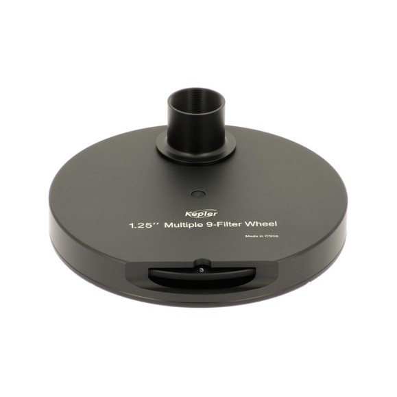 Manual filter holder wheel Kepler 9 x 1.25" (9 x 31.75)