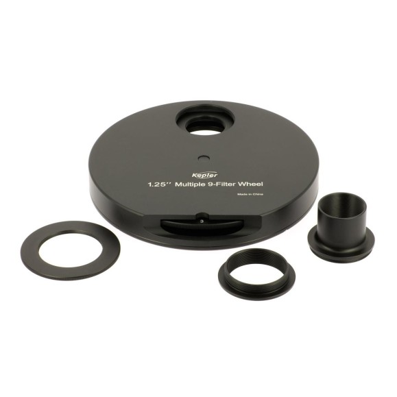 Manual filter holder wheel Kepler 9 x 1.25" (9 x 31.75)