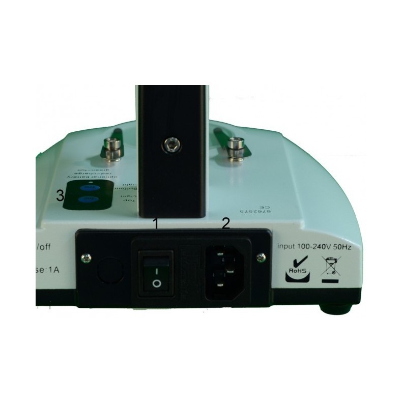 Stereo microscope BMS S-40-2L LED (1x... Stereo microscope BMS S-40-2L LED (1x...