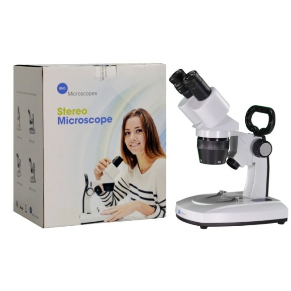 Stereo microscope BMS S-40-2L LED (1x / 3x), 230 V
