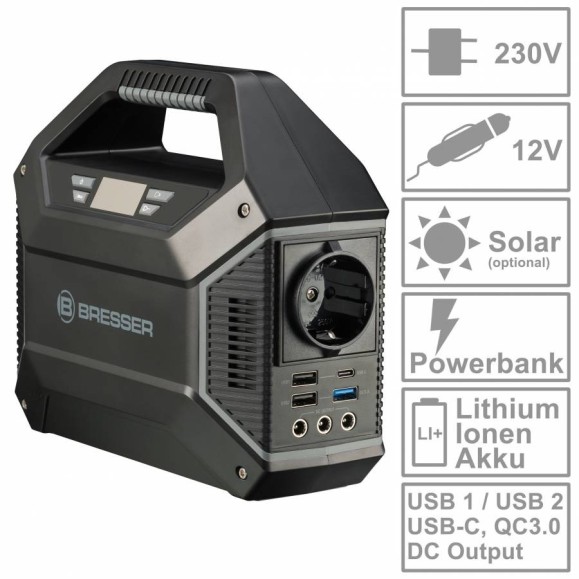BRESSER 100 WATT PORTABLE POWER SUPPLY