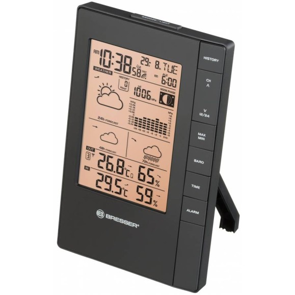 BRESSER TEMEOTREND FSX WEATHER STATION WITH 3-DAY FORECAST