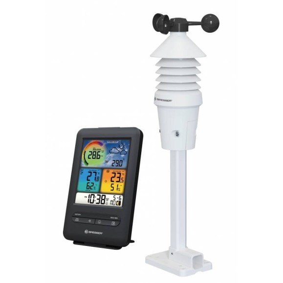 BRESSER 3-in-1 WIFI Professional Anemometer with Color Display