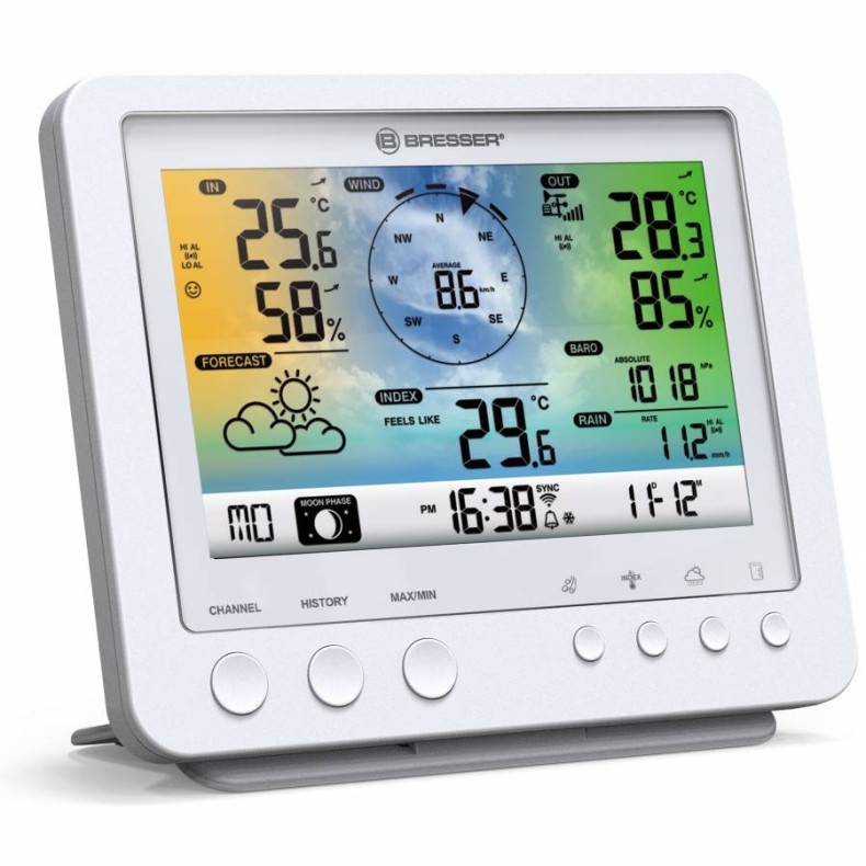 BRESSER Weather Center white... BRESSER Weather Center white...