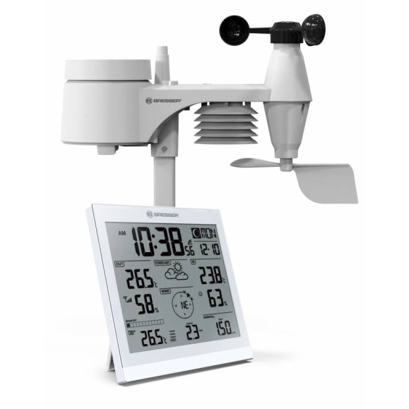 Weather Station BRESSER XXL JC with 5-in-1 Outdoor Sensor