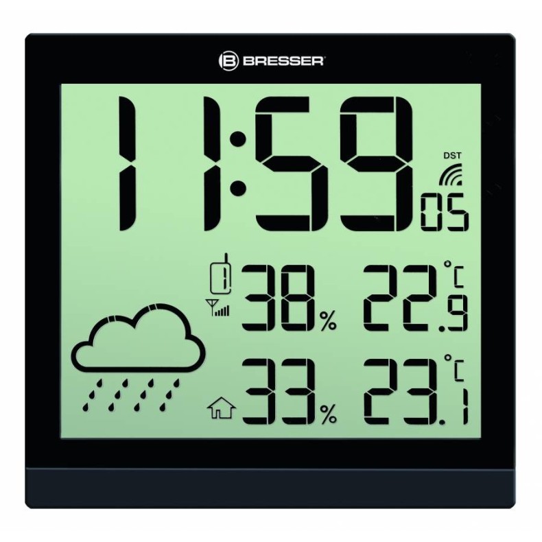 BRESSER TemeoTrend JC Weather Clock... BRESSER TemeoTrend JC Weather Clock...