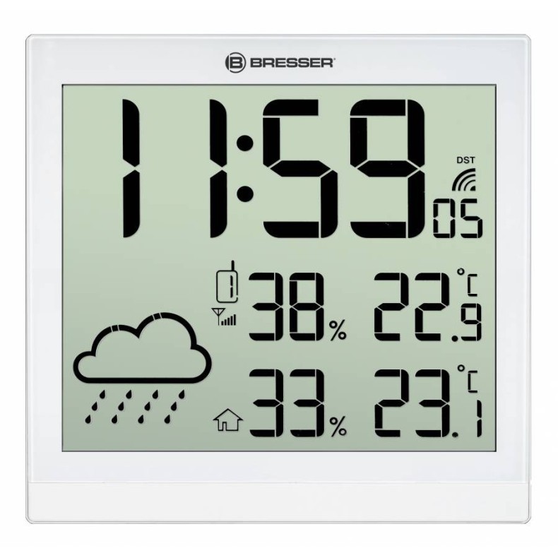 BRESSER TemeoTrend JC Weather Clock... BRESSER TemeoTrend JC Weather Clock...