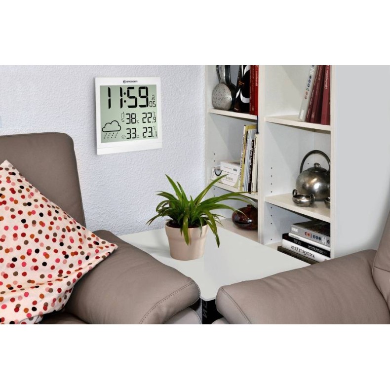 BRESSER TemeoTrend JC Weather Clock... BRESSER TemeoTrend JC Weather Clock...