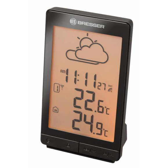 BRESSER TemeoTrend STX radio-controlled weather station black