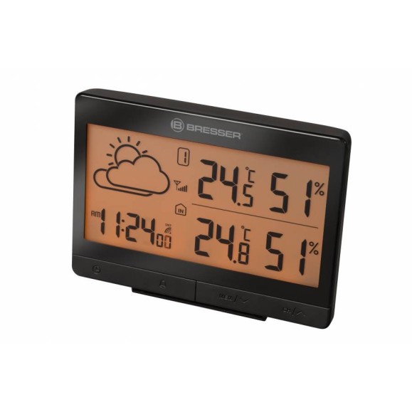 BRESSER TemeoTrend LGX radio-controlled weather station black