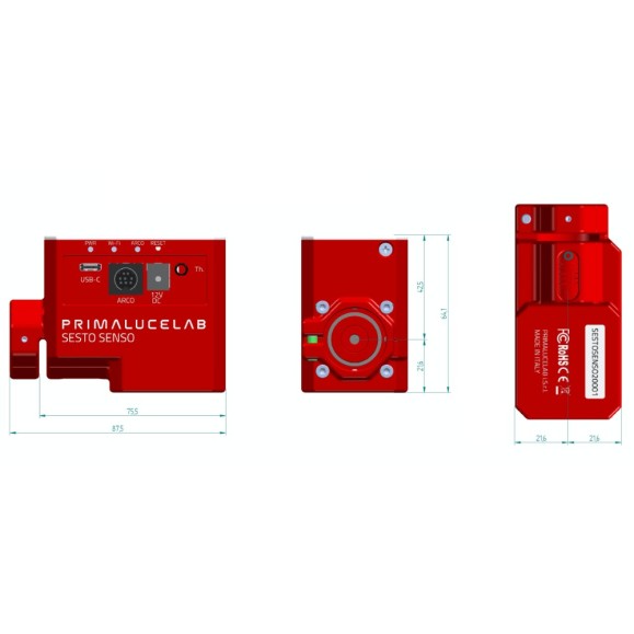 SESTO SENSO 2 robotic focusing motor Primalucelab