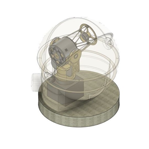 3m diameter Scopedome CLAMSHELL Dome