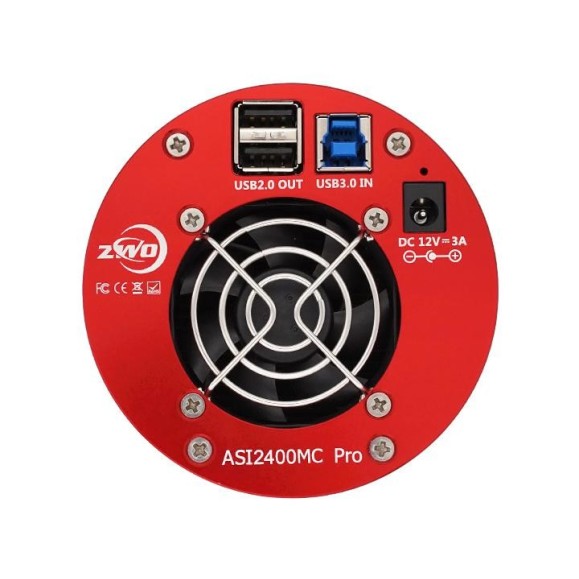 Refrigerated astronomical camera ZWO ASI2400MC-PRO color