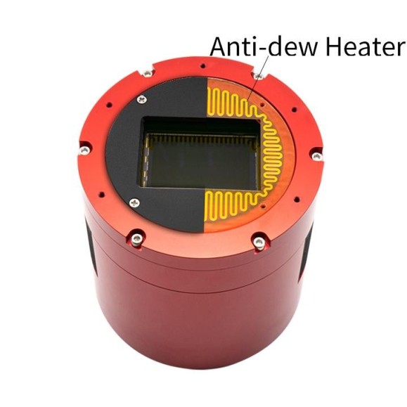 Refrigerated astronomical camera ZWO ASI2400MC-PRO color