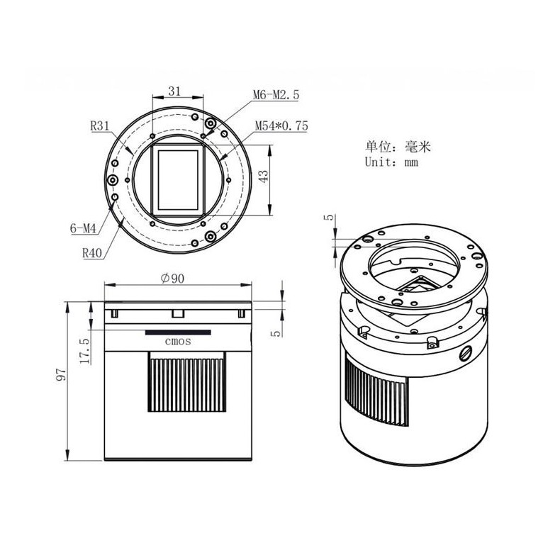 Refrigerated astronomical camera ZWO... Refrigerated astronomical camera ZWO...