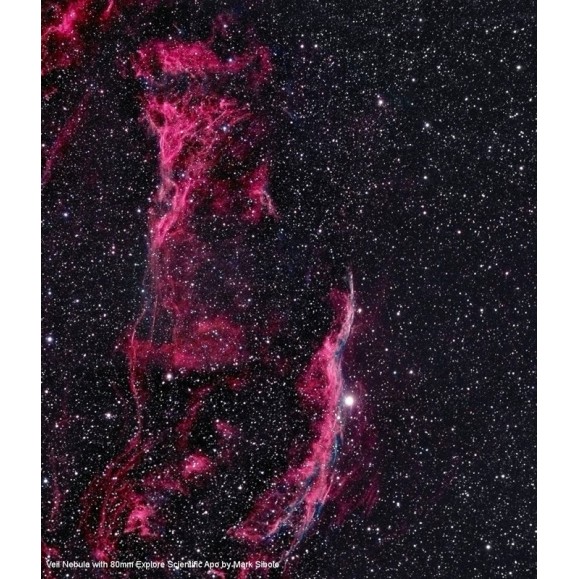 Tube Explore Scientific 80mm f/6 ED APO FCD-1 Alu with R&P 2" focuser