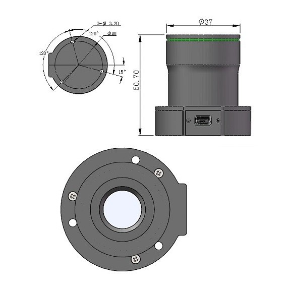 Polar finder PoleMaster QHY with adapter for EQ8