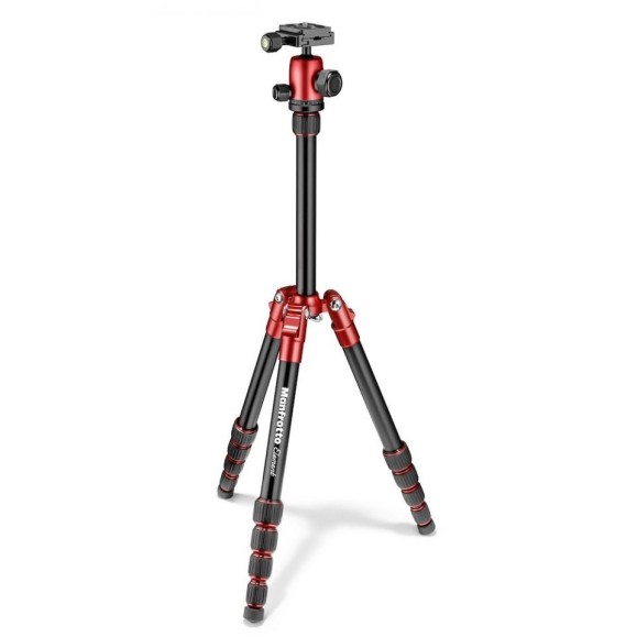 Tripod Element Manfrotto Traveller Small Aluminum Red 