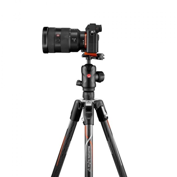 Tripod Manfrotto Befree GT carbon for Sony Alpha cameras