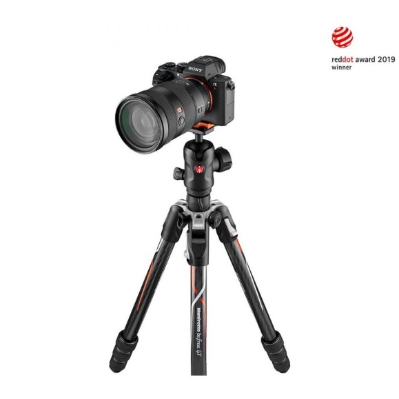 Tripod Manfrotto Befree GT carbon for Sony Alpha cameras