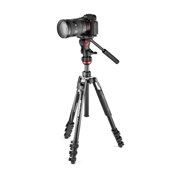 Tripod Manfrotto Befree Live aluminum locking lever
