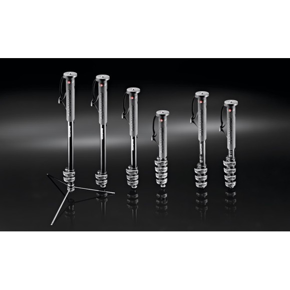 Xpro+ 4-section aluminum monopod with 4 sections