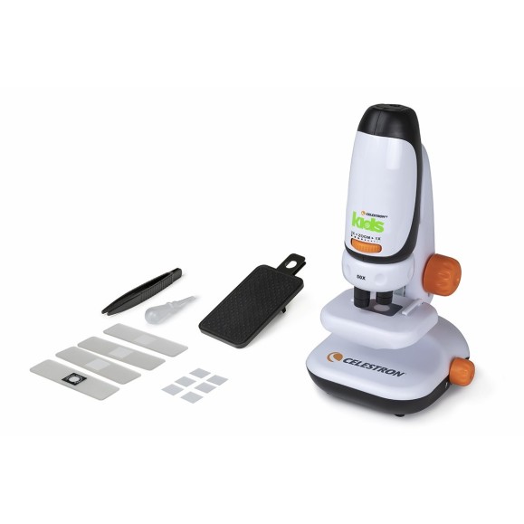 CELESTRON Kids Microscope with Smartphone Adapter