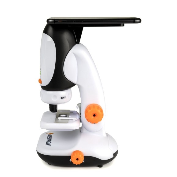 CELESTRON Kids Microscope with Smartphone Adapter