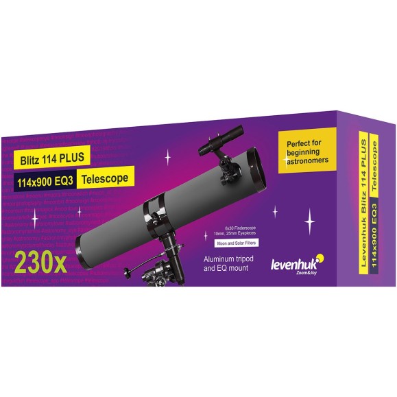 Telescope Levenhuk Blitz 114 PLUS