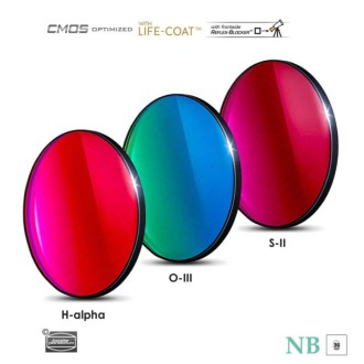 Set of 3 Narrowband filters...