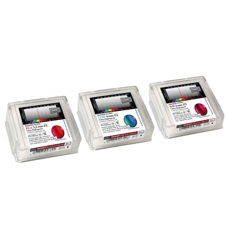 Set of 3 Ultra Highspeed filters Ø 31...