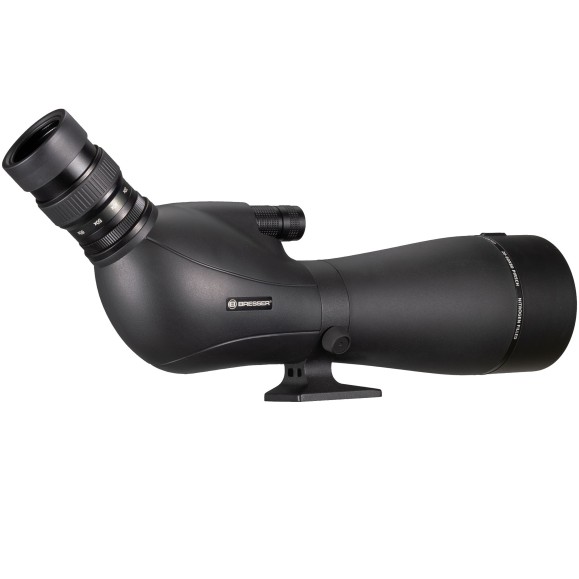 BRESSER Spolux 20-60x80 spotting scope kit with tripod, bag and smartphone adaptor