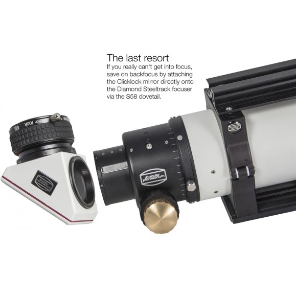 Focuser Crayford Black Diamond SteelTrack for Newton Baader Planetarium 2957230