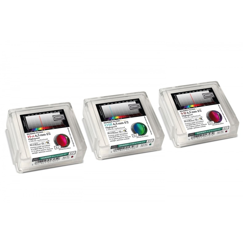 Set of Baader Highspeed filters 6.5nm...