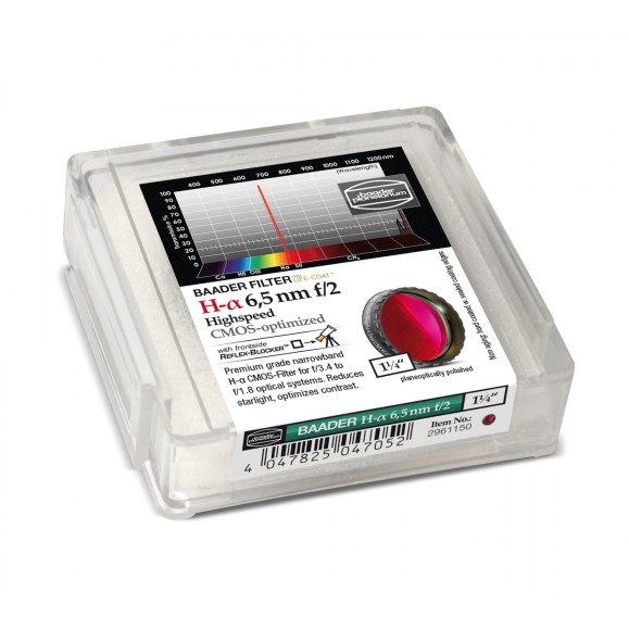 Baader H- alpha Highspeed filters 6.5nm Ø 1¼" optimized for CMOS