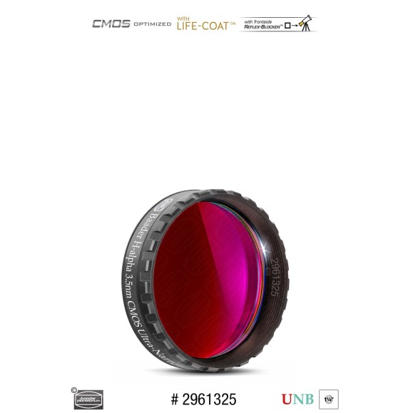 Baader H-alpha Ultra-Narrowband filters 3.5nm Ø 1¼" optimized for CMOS