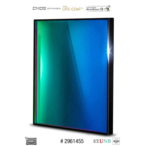 Baader O-III Ultra-Highspeed 4nm 50x50 mm filter optimized for CMOS