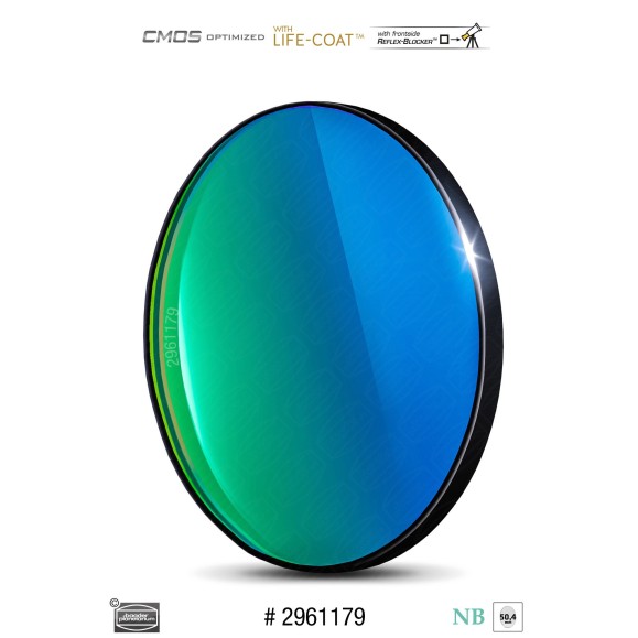 Baader O-III Narrowband 6.5nm Ø 50.4 mm filter optimized for CMOS