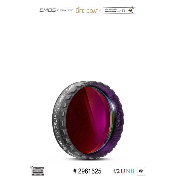 Baader S-II Ultra-Highspeed 4nm Ø 1¼" filter optimized for CMOS