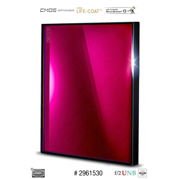 Baader S-II Ultra-Highspeed 4nm 50x50 mm filter optimized for CMOS