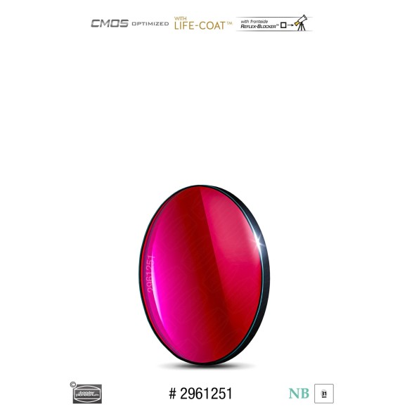 Baader S-II Narrowband 6.5nm Ø 31 mm filter optimized for CMOS