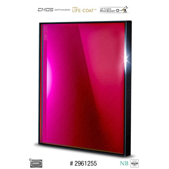 Baader S-II Narrowband 6,5nm 50x50 mm filter optimized for CMOS