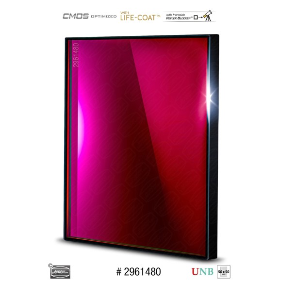 Baader S-II Ultra-Narrowband 4nm 50x50 mm filter optimized for CMOS