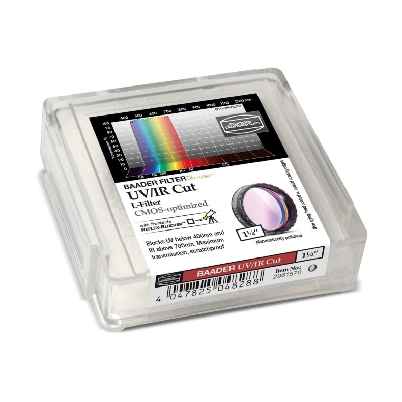 Baader UV/IR-Cut/L 1¼" filter... Baader UV/IR-Cut/L 1¼" filter...