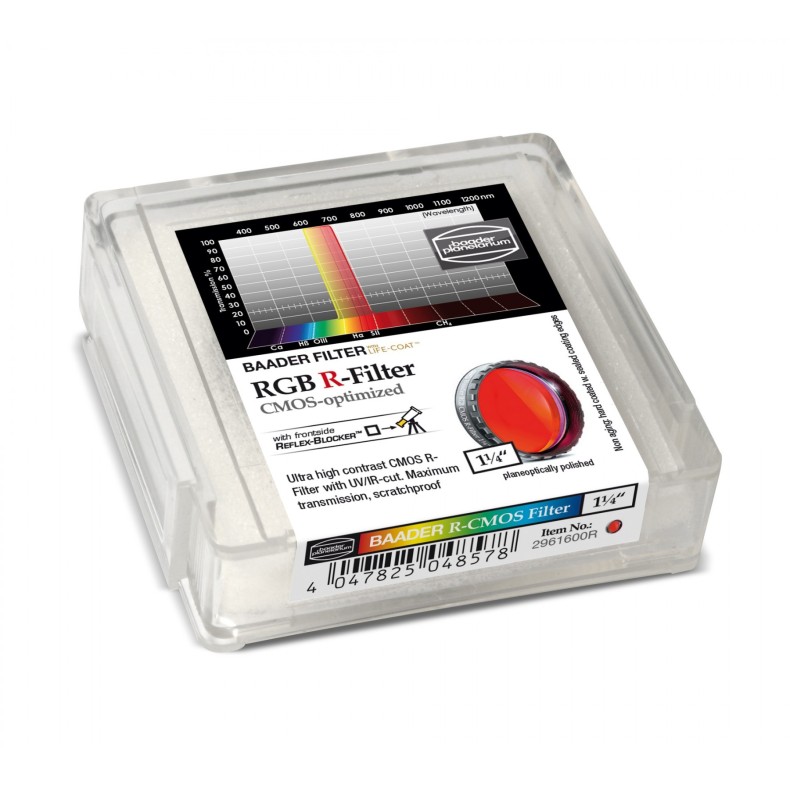 1¼" Baader RGB-R Ø filter optimized...