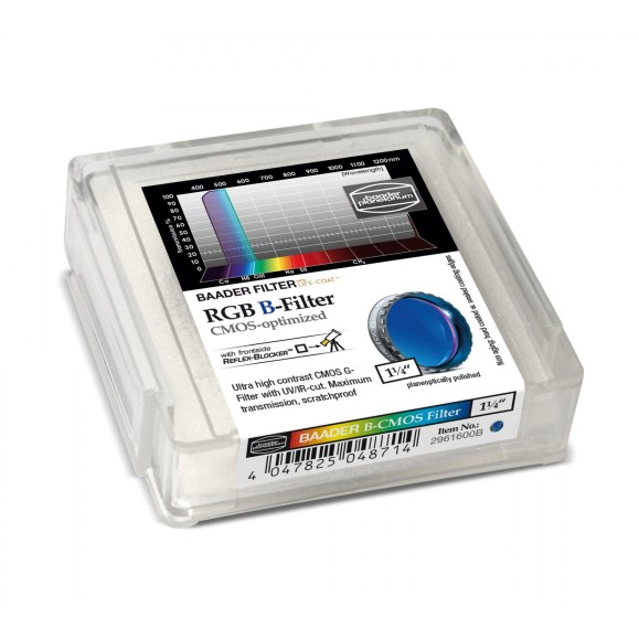 1¼" Baader RGB-B Ø filter optimized for CMOS