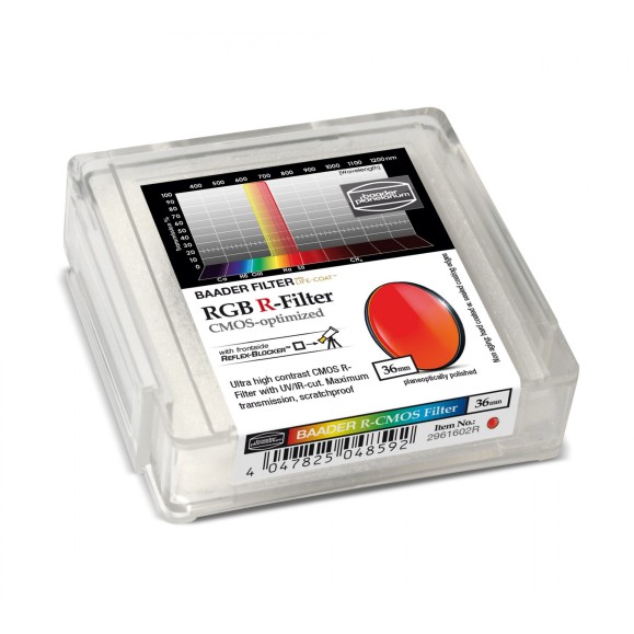 Baader RGB-R Ø 36 mm filter optimized for CMOS