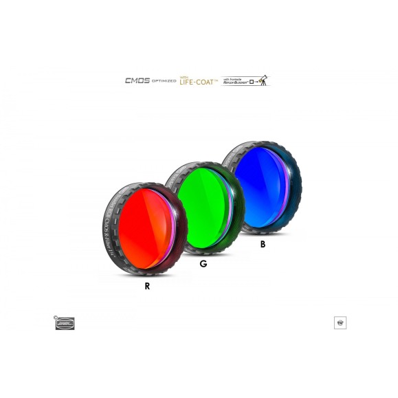 1¼" Baader RGB Ø filters set optimized for CMOS